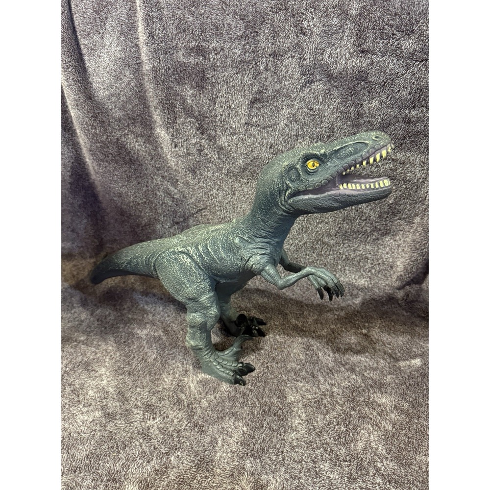 Velociraptor Rubber Toy Dinosaur 2014 20 Inches